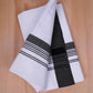 FCD-425 W/D DHOTI 3.80 MTR- Black