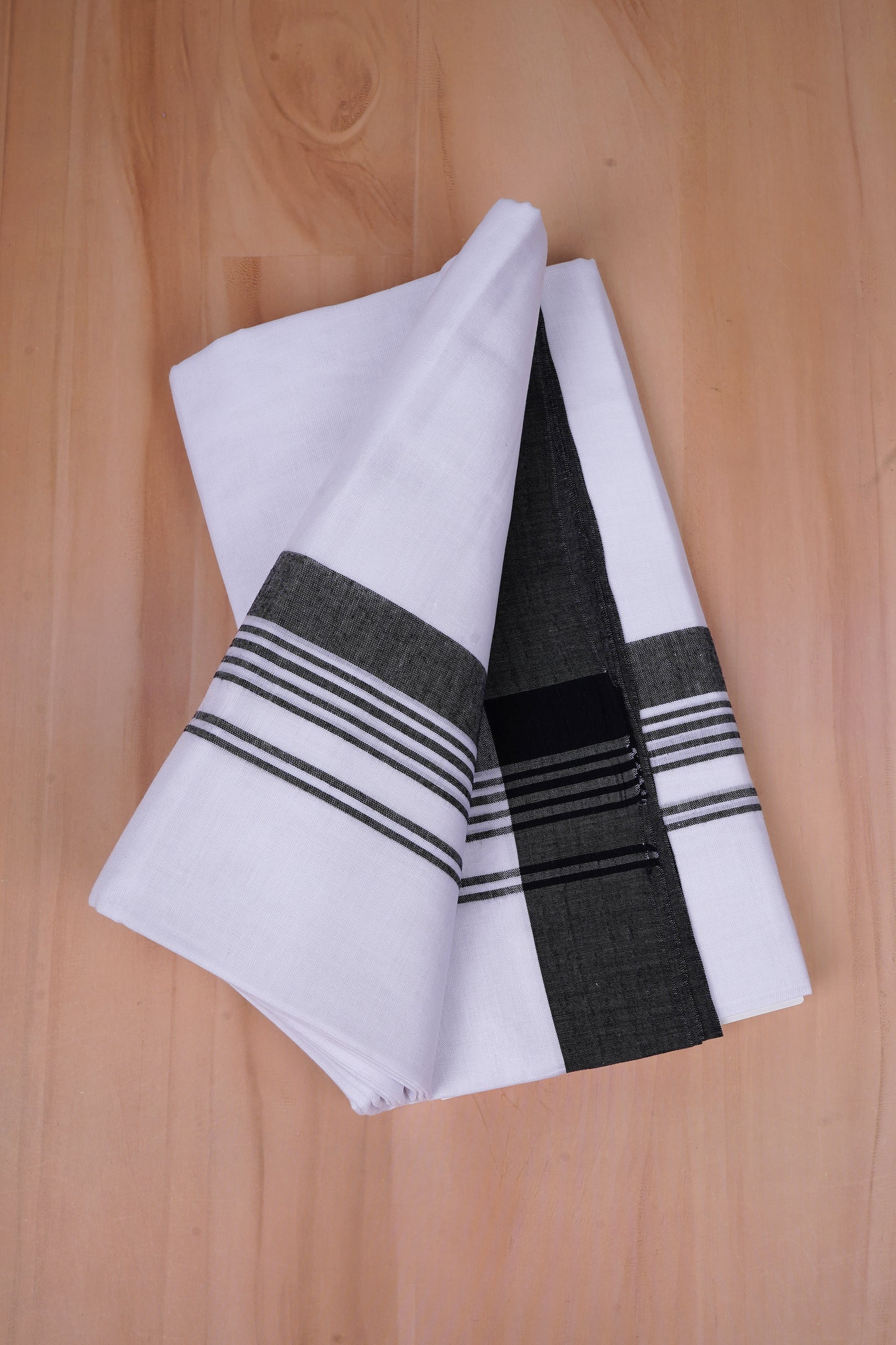 FCD-425 W/D DHOTI 3.80 MTR- Black