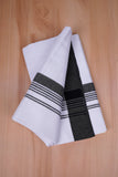 FCD-425 W/D DHOTI 3.80 MTR- Black