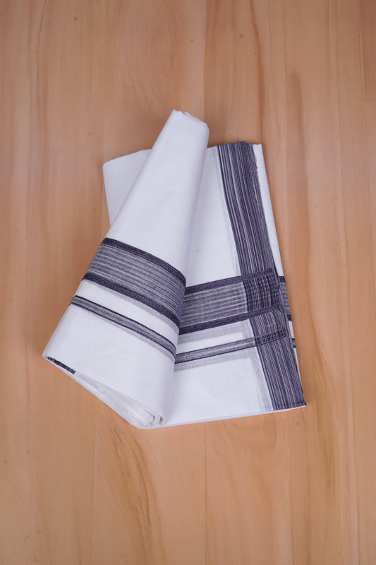 FCD-70 W/D DHOTI 3.80 MTR-Dark Blue