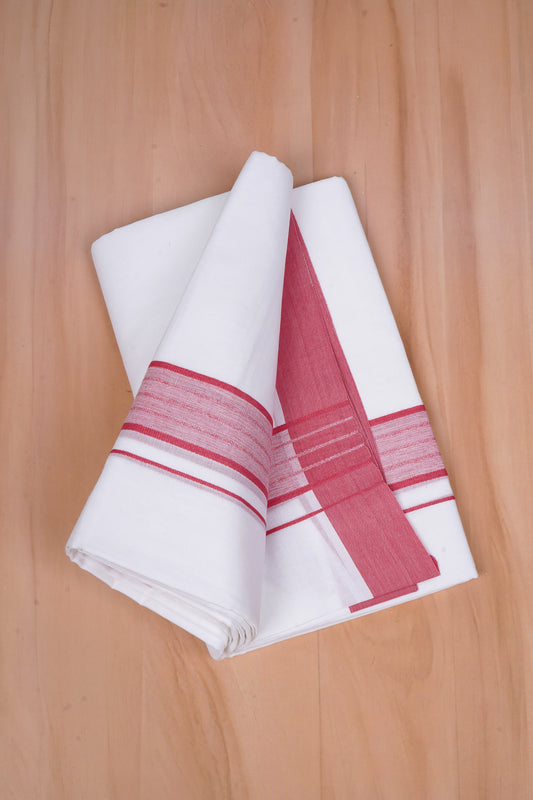 FCD-411 W/D DHOTI 3.80 MTR - Pink