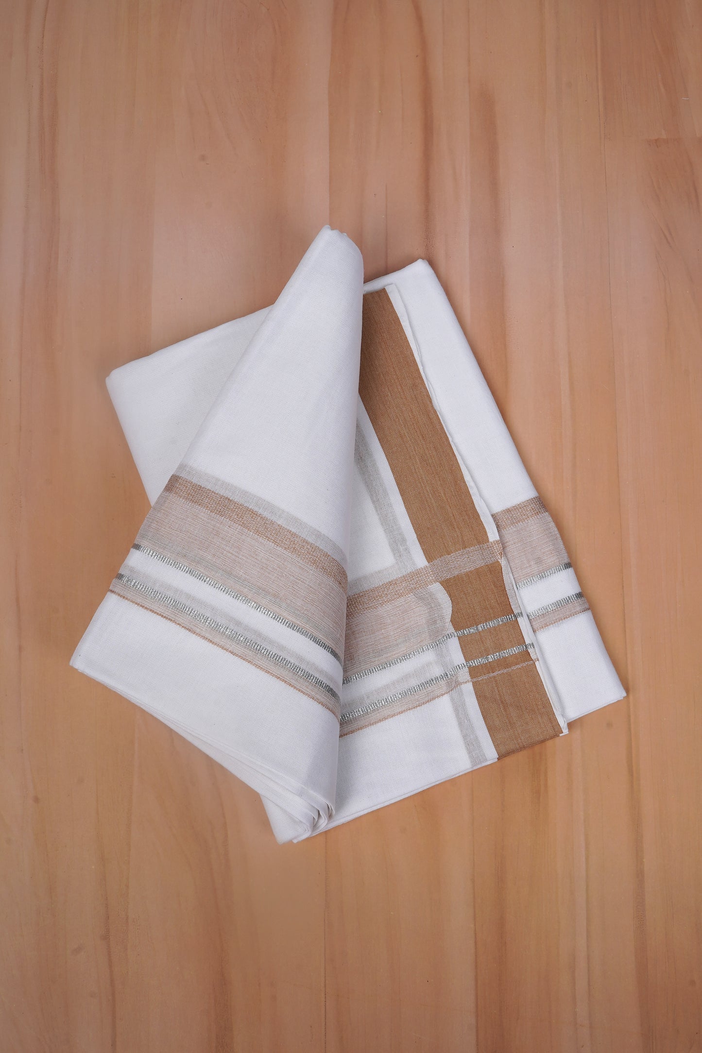 FCD-403 W/D DHOTI 3.80 MTR - Brown