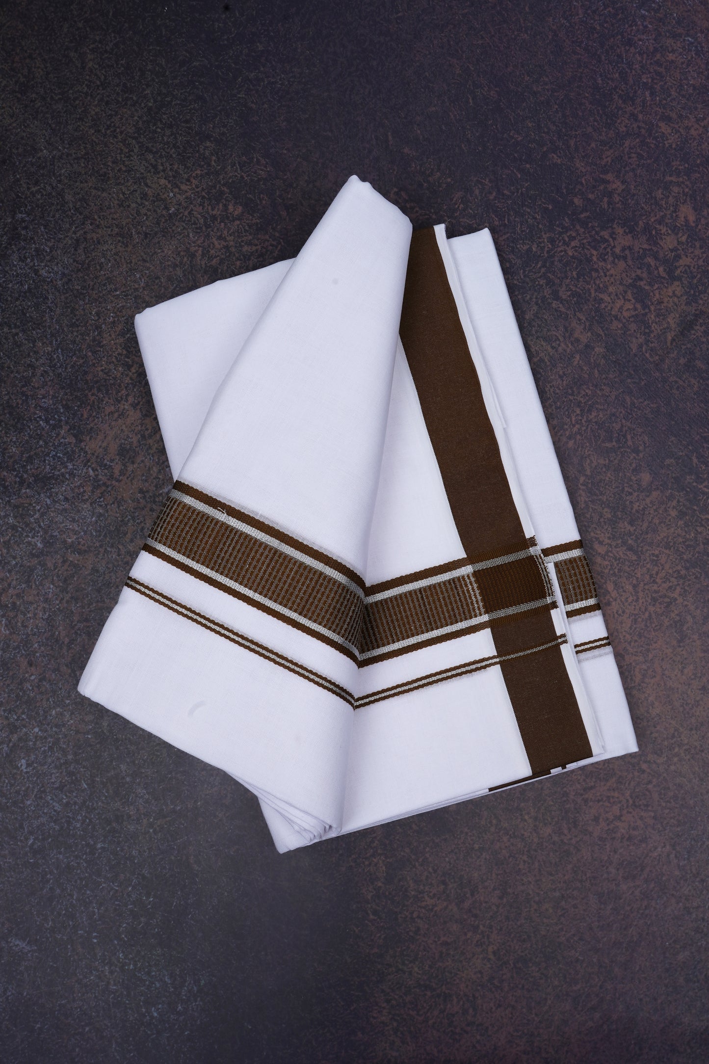 FD-167 W/D DHOTI 3.80 MTR-Maroon