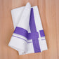FCD-381 W/D DHOTI 3.80 MTR - Purple
