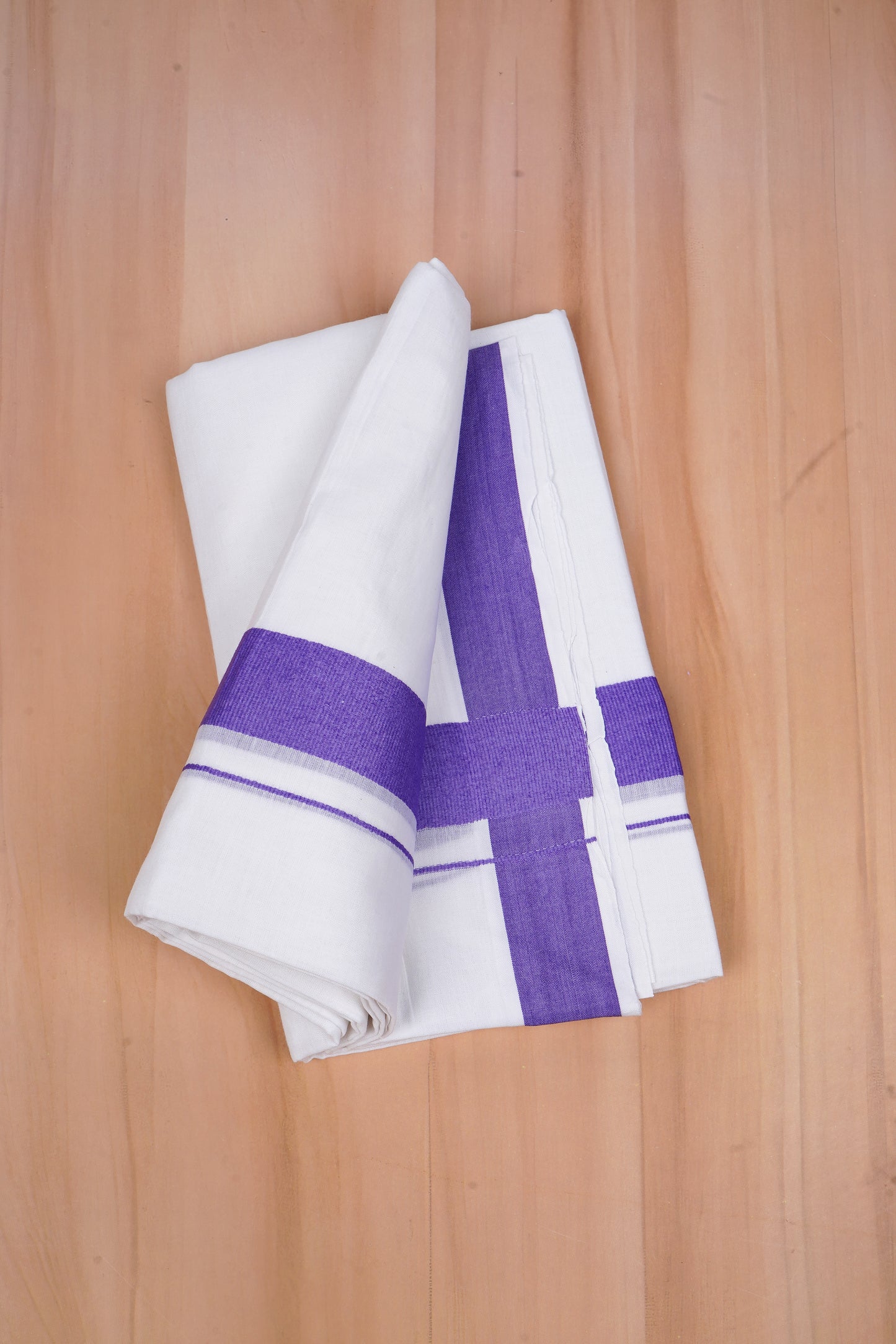 FCD-381 W/D DHOTI 3.80 MTR - Purple