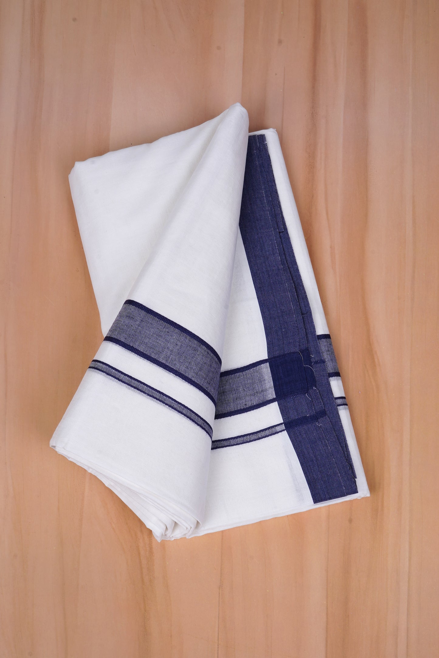 FCD-69 W/D DHOTI 3.80 MTR- Blue