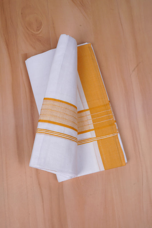 FCD-428 W/D DHOTI 3.80 MTR- Yellow