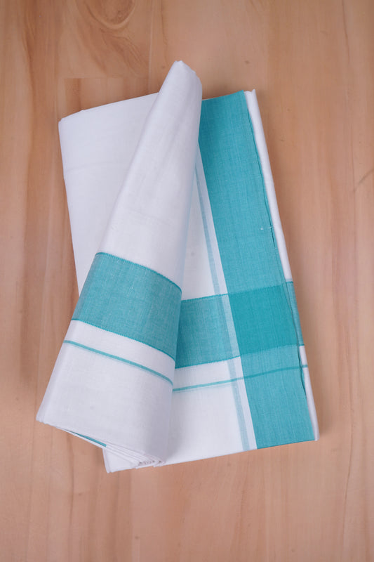 FCD-39 W/D DHOTI 4.00 MTR-Sky Blue
