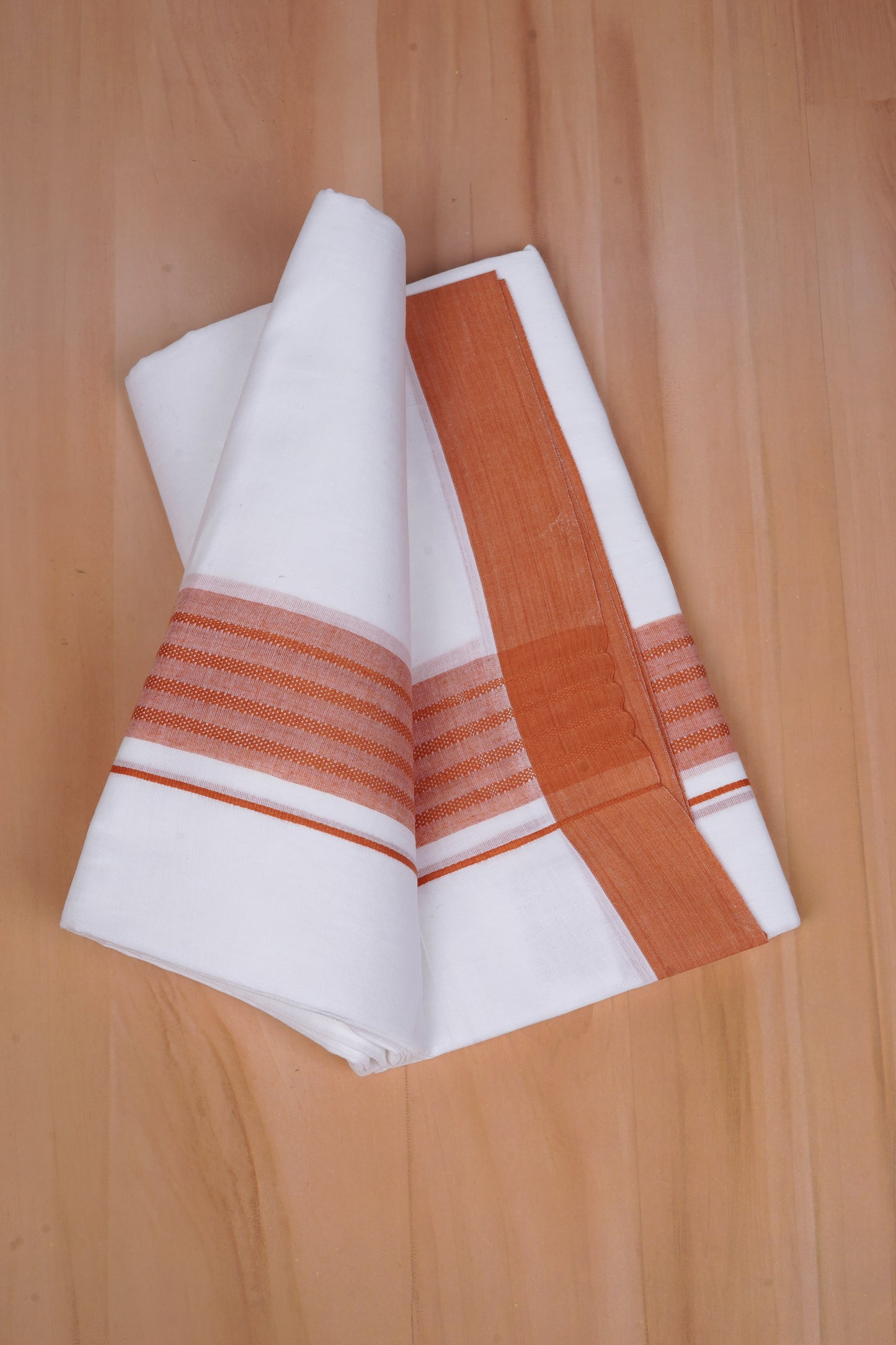 FCD-622 W/D DHOTI 3.80 MTR -  Orange