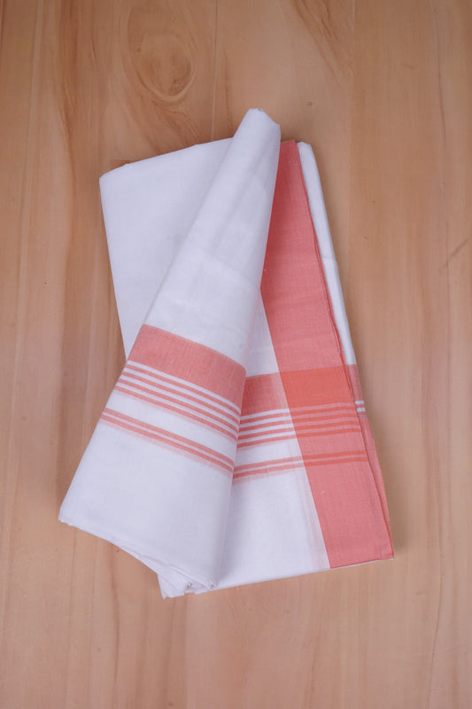 FCD-425 W/D DHOTI 3.80 MTR- orange 2