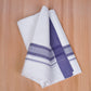 FCD-616 W/D DHOTI 3.80 MTR - Blue