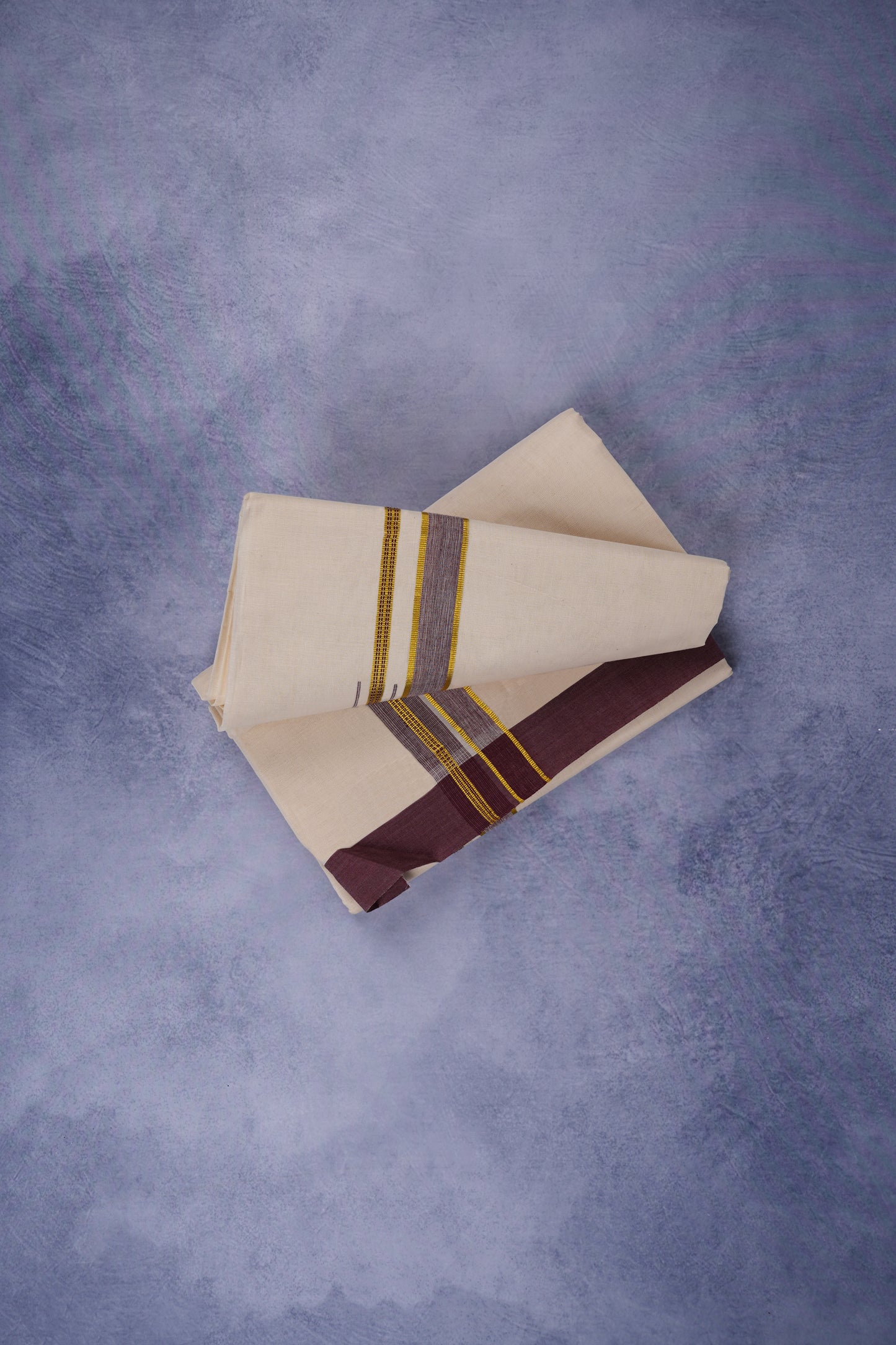 WINNER CHUTTY 801 W/D DHOTHIE 3.80 MTR - DARK MAROON