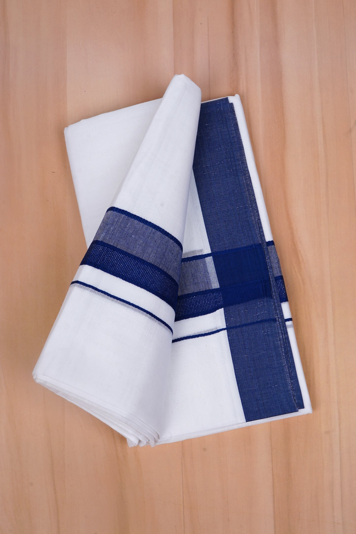 FCD-395 W/D DHOTI 3.80 MTR - Navy Blue