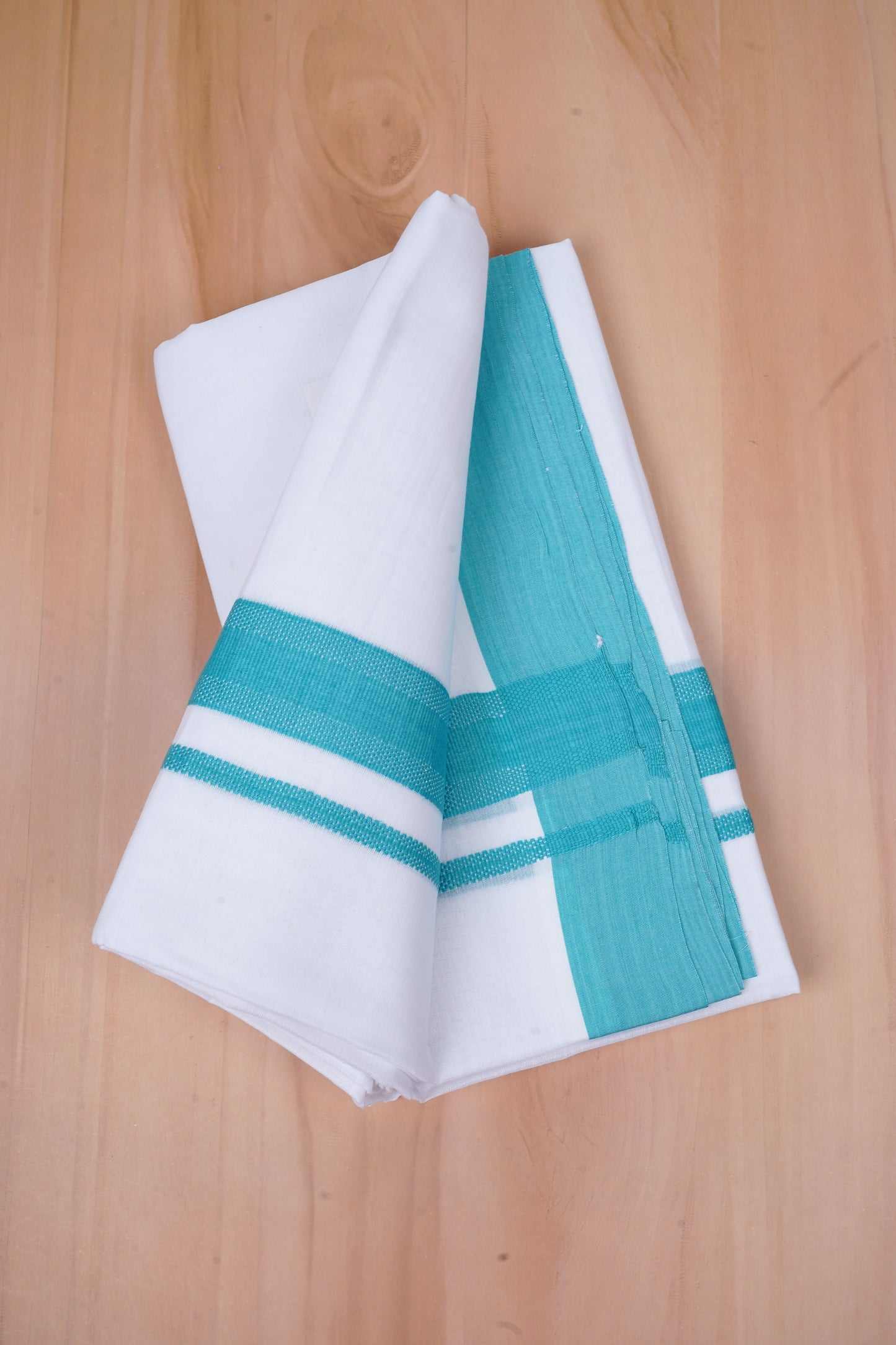 425FCD-02 W/D DHOTI 4.25 MTR- Sky Blue