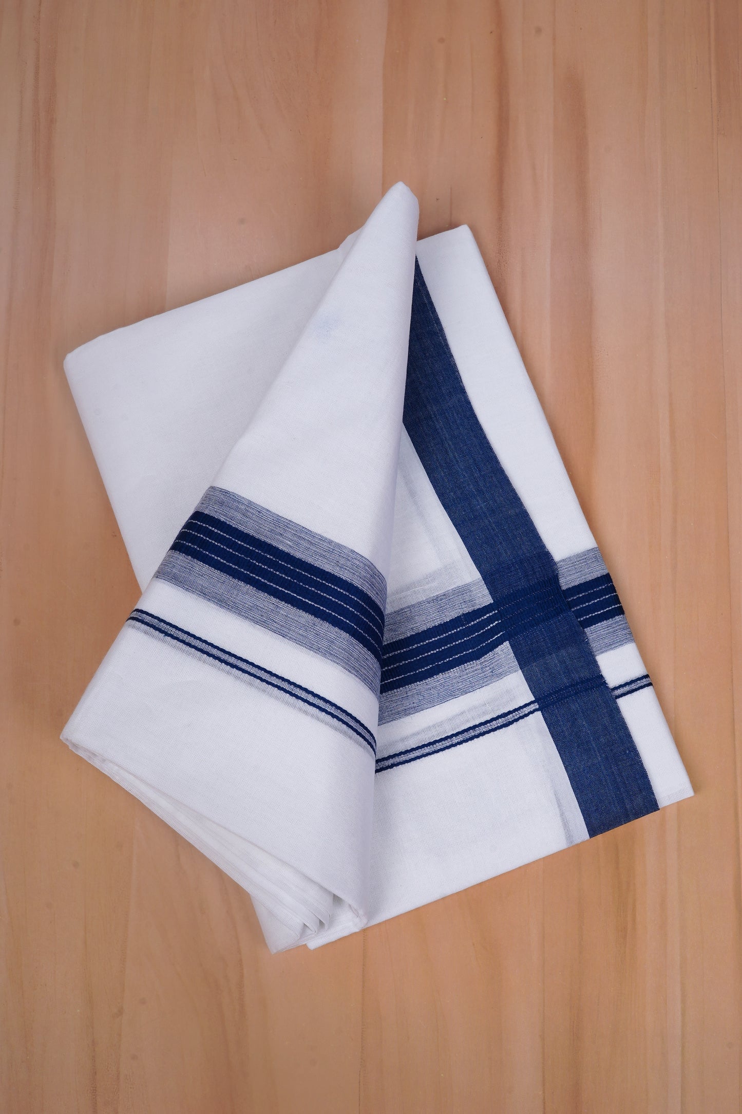 FCD-598 W/D DHOTI 3.80 MTR - Navy Blue
