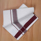FCD-593 W/D DHOTHIE 3.80 MTR-DARK MAROON
