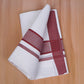 FCD-74 W/D DHOTI 3.80 MTR-Dark Red