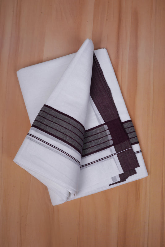 FCD-494 W/D DHOTI 3.0 MTR - Maroon