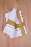 FCD-592 W/D DHOTI 3.80 MTR - Yellow Green
