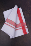 FD-137 W/D DHOTI 3.80 MTR-Pink