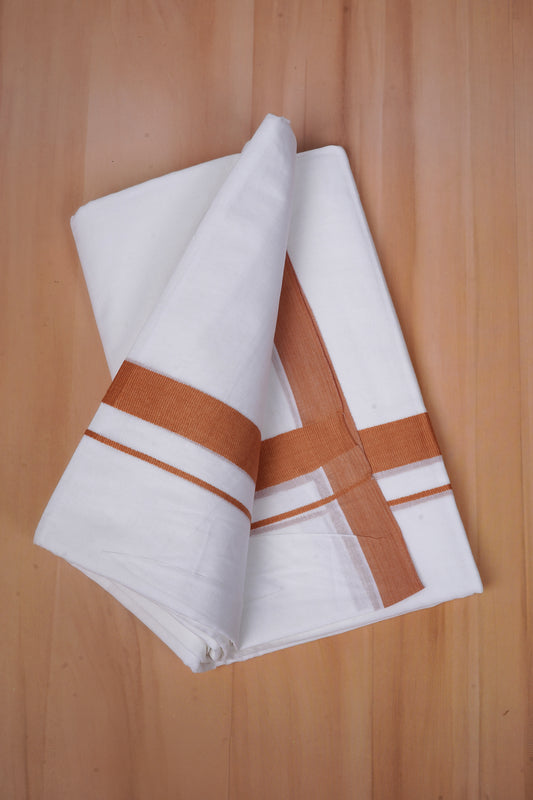 FCD-75 W/D DHOTI 3.80 MTR-Orange 2