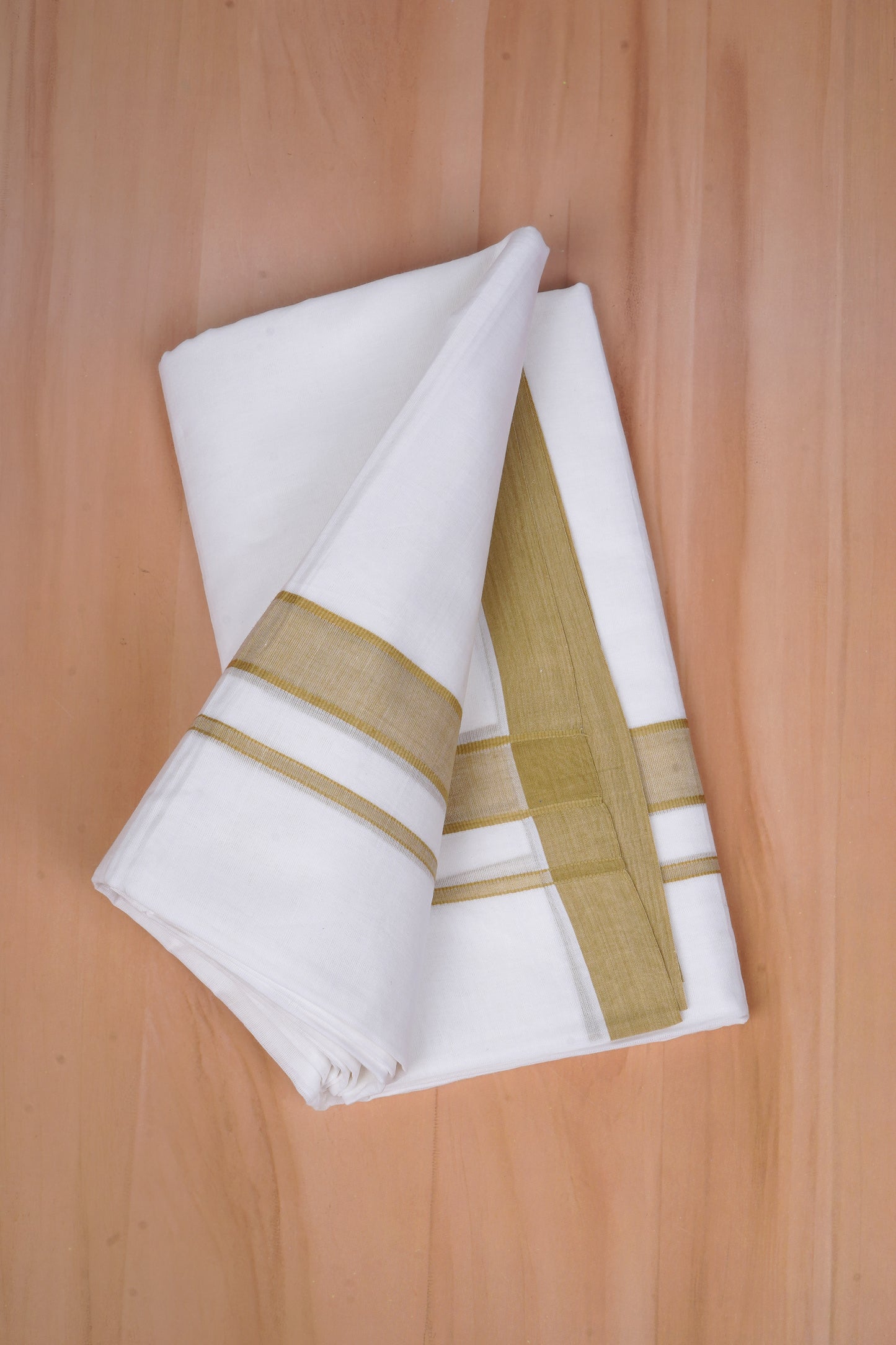 FCD-69 W/D DHOTI 3.80 MTR- Gold Yellow