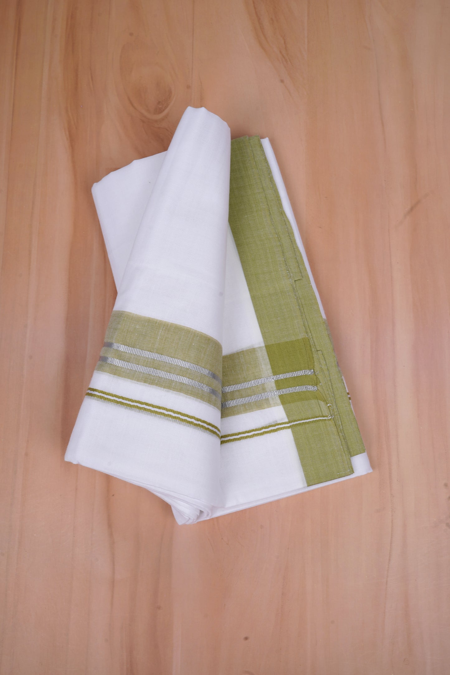 FCD-526 W/D DHOTI 3.80 MTR-Green