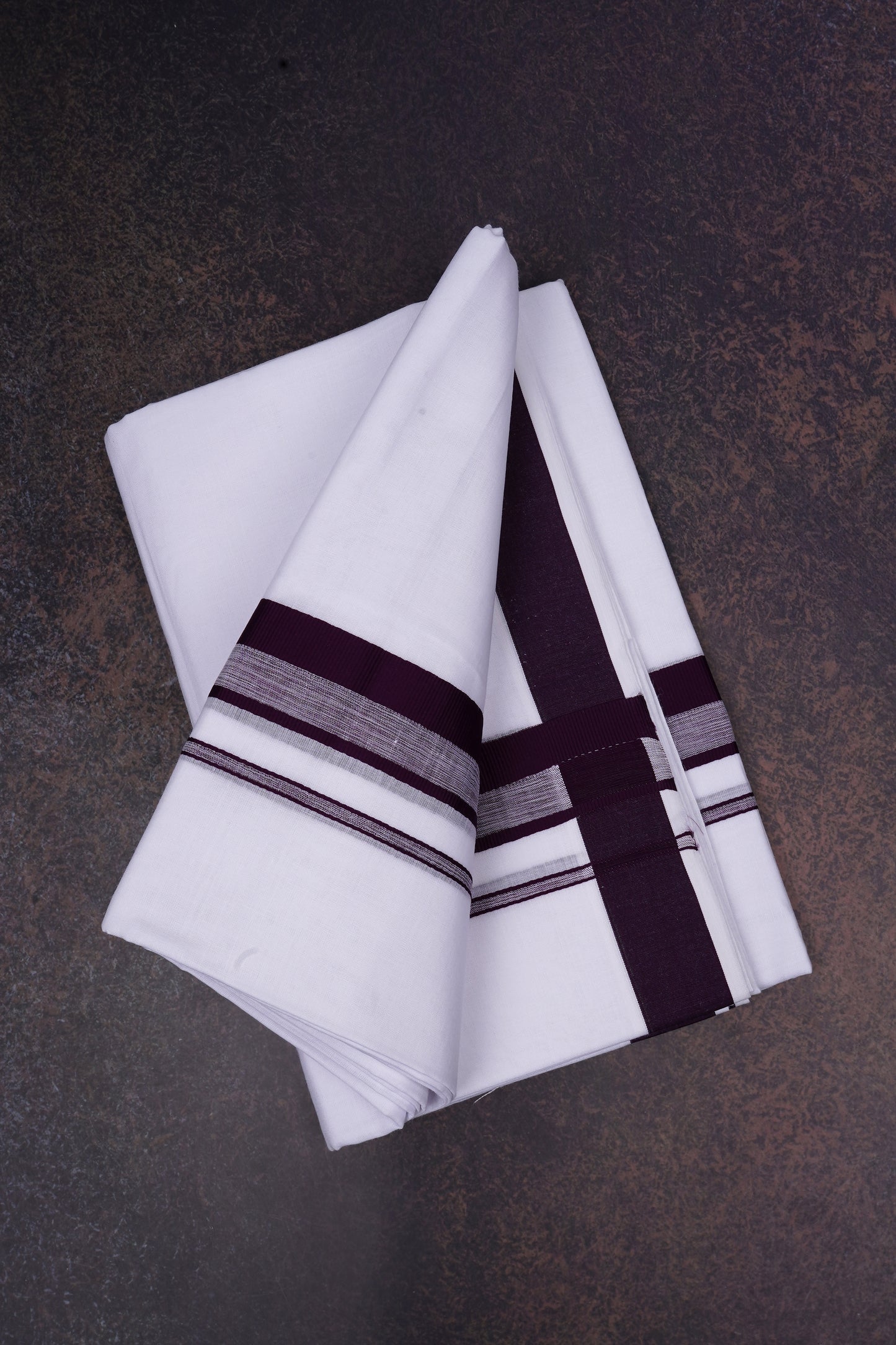 FD-170 W/D DHOTI 3.80 MTR-Dark Blue