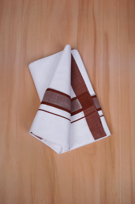 FCD-615 W/D DHOTI 3.80 MTR - Brown