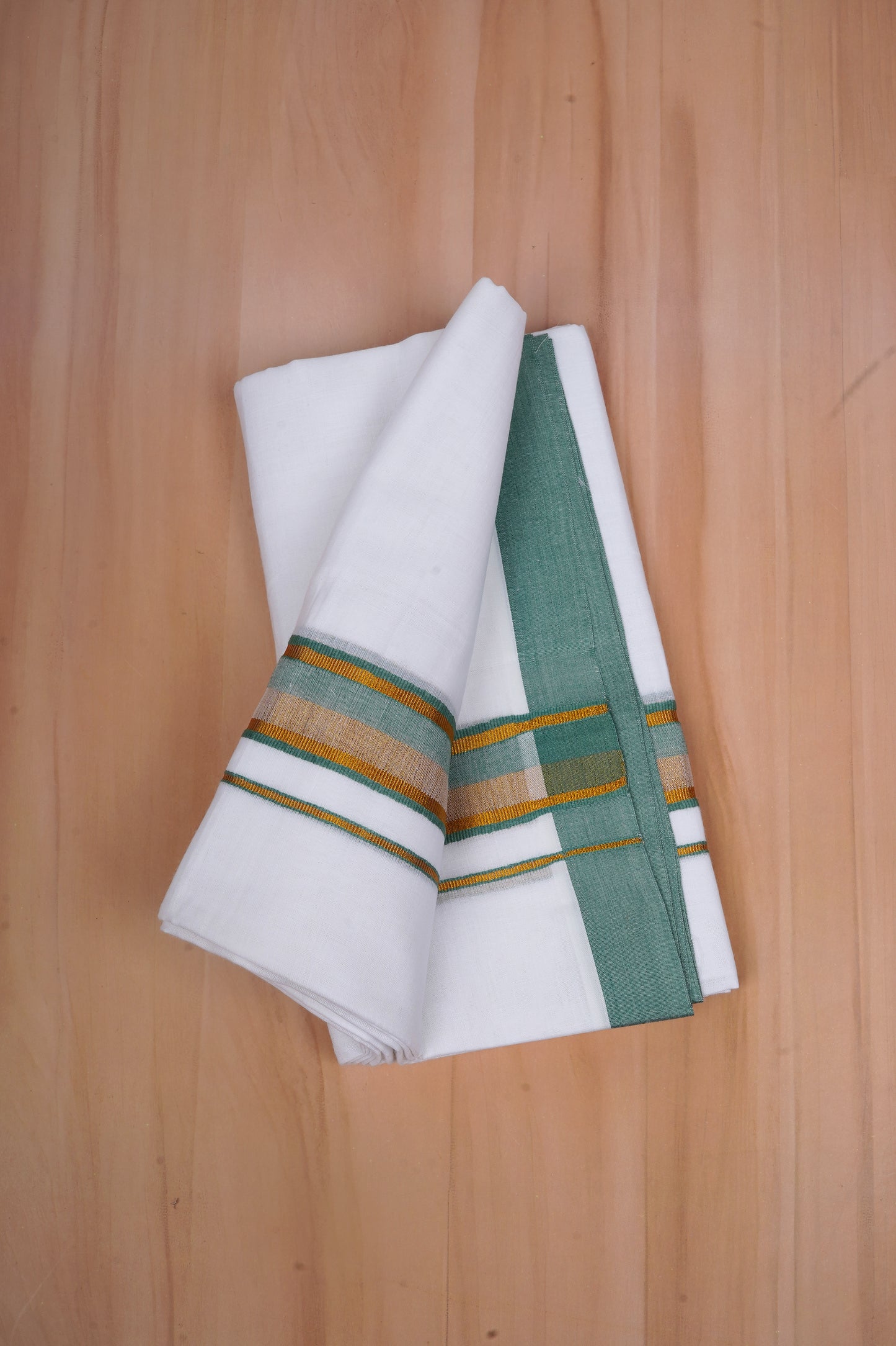 FCD-519 W/D DHOTI 3.80 MTR-Light Green