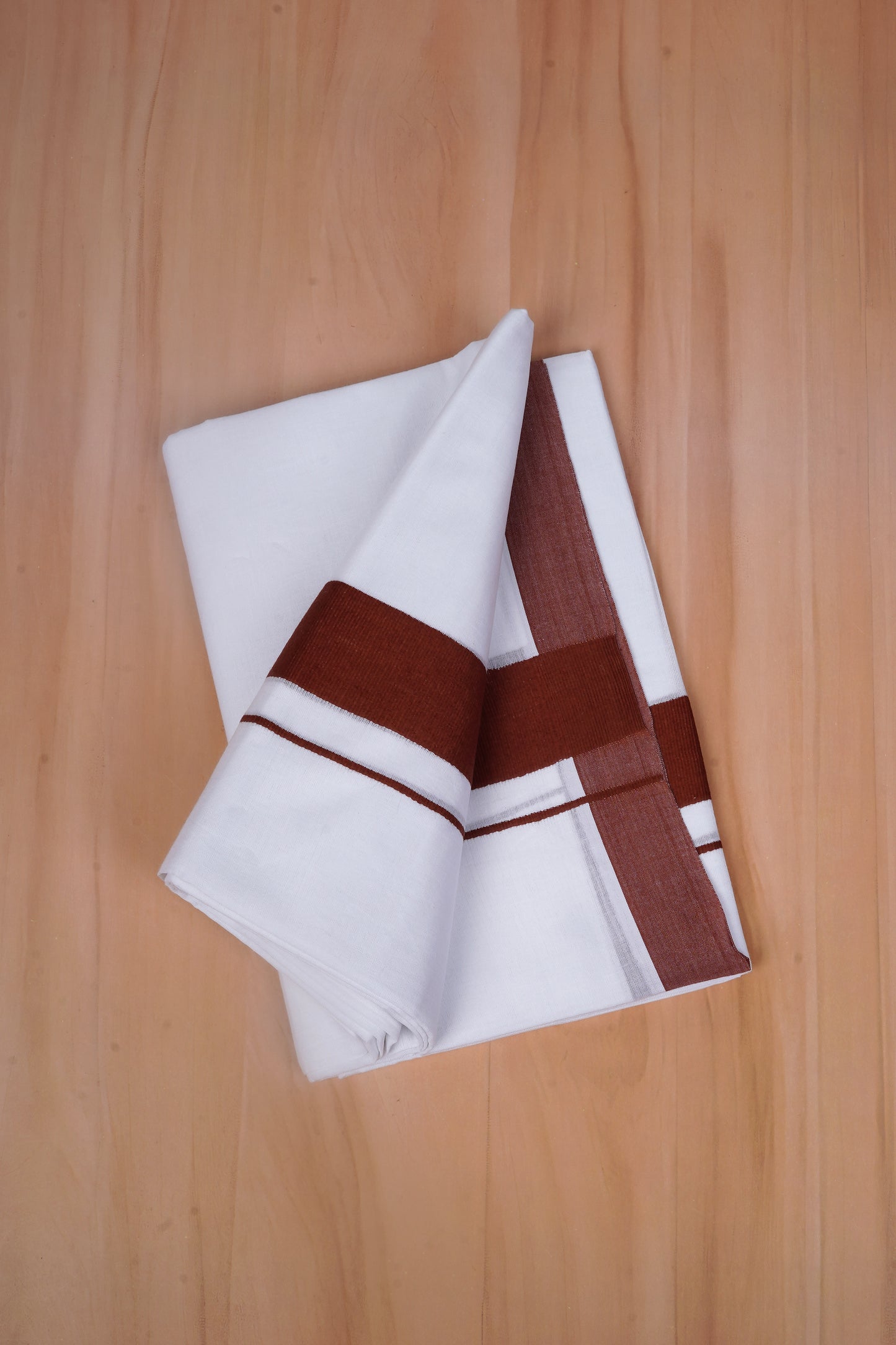 FCD-596 W/D DHOTI 3.80 MTR - maroon