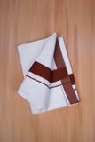 FCD-596 W/D DHOTI 3.80 MTR - maroon