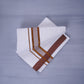 KERALOOM FINISH COTTON 330 W/D DHOTI 3.80 MTR - Brown