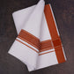 FD-116 W/D DHOTI 3.80 MTR-Brown