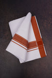 FD-116 W/D DHOTI 3.80 MTR-Brown