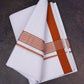 FD-137 W/D DHOTI 3.80 MTR-Orange