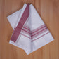FCD-567 W/D DHOTI 3.80 MTR - Maroon