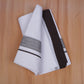 FCD-599 W/D DHOTI 3.80 MTR - Gray