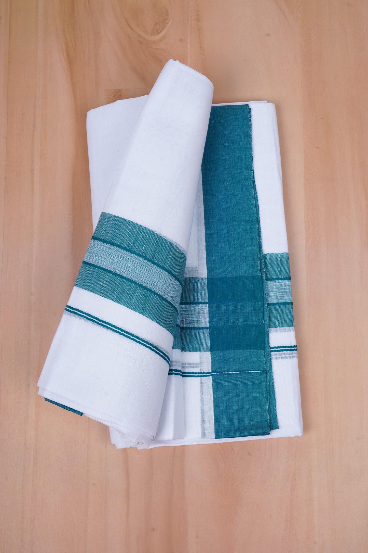 FCD-427 W/D DHOTI 3.80 MTR-Ramar Green