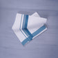 KERALOOM FINISH COTTON 332 W/D DHOTI 3.80 MTR - Light Blue