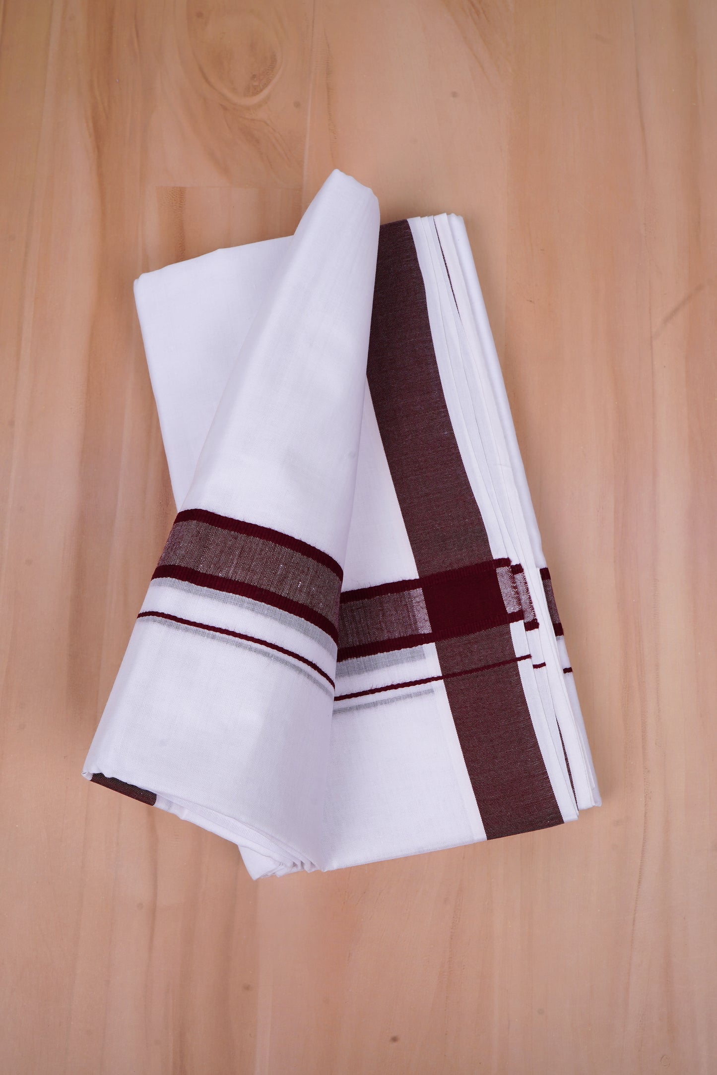 FCD-471 W/D DHOTI 3.80 MTR - Maroon