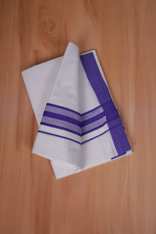 FCD-569 W/D DHOTI 3.80 MTR - Blue