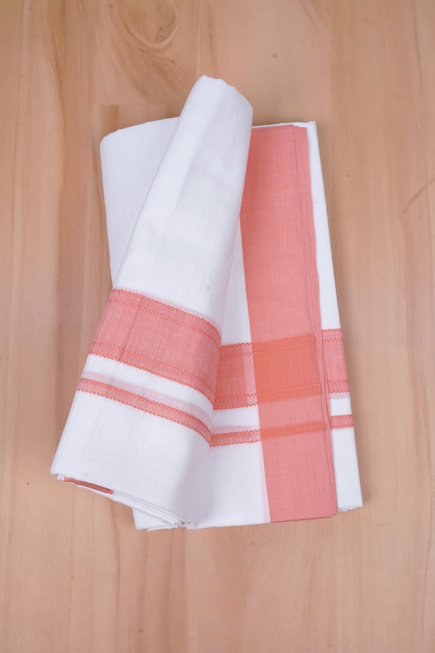 425FD-02 W/D DHOTI 4.25 MTR- Light Red