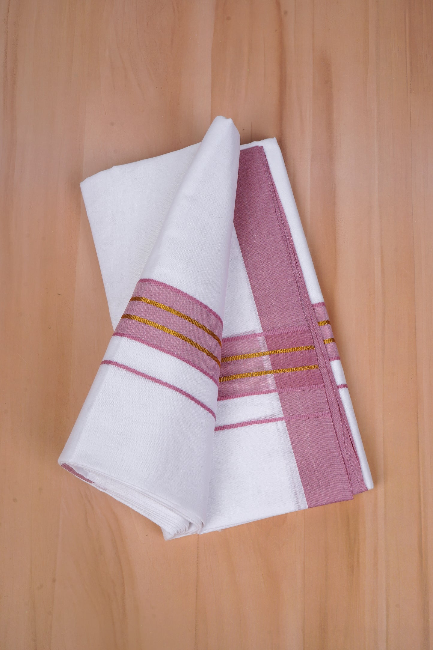 FCD-530 W/D DHOTI 3.80 MTR-Light Pink