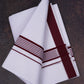 FD-162 W/D DHOTI 3.80 MTR-Light Brown