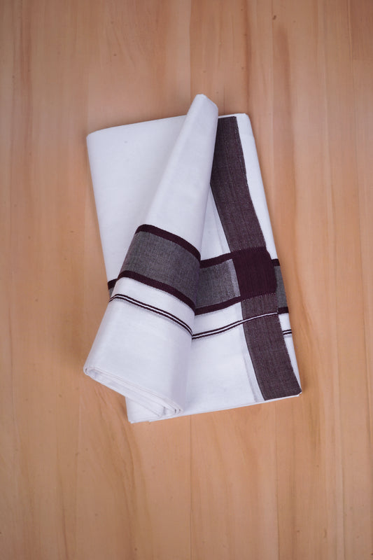 FCD-615 W/D DHOTI 3.80 MTR - Brown