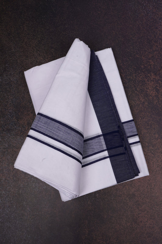 FD-108 W/D DHOTI 3.70 MTR-Light Blue