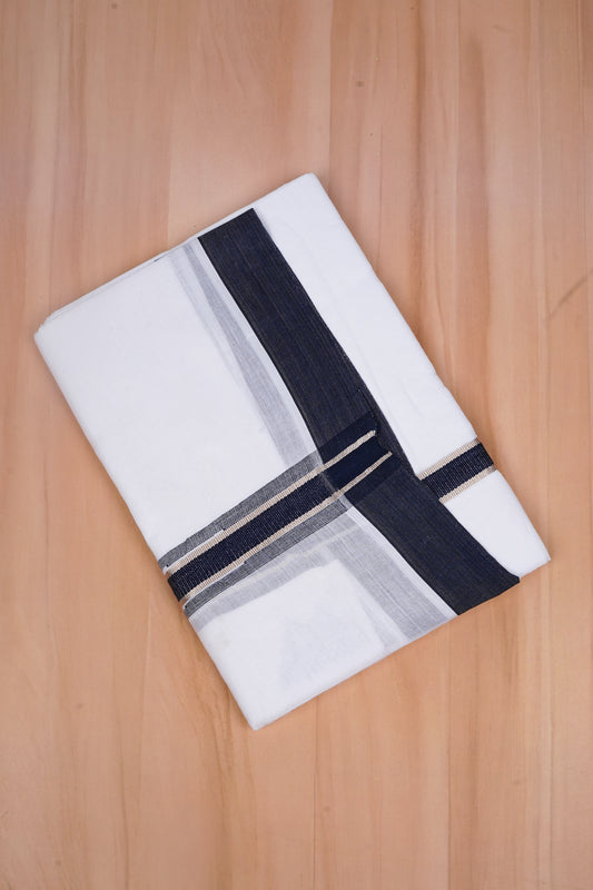 FCD-594 W/D DHOTI 3.80 MTR - Black