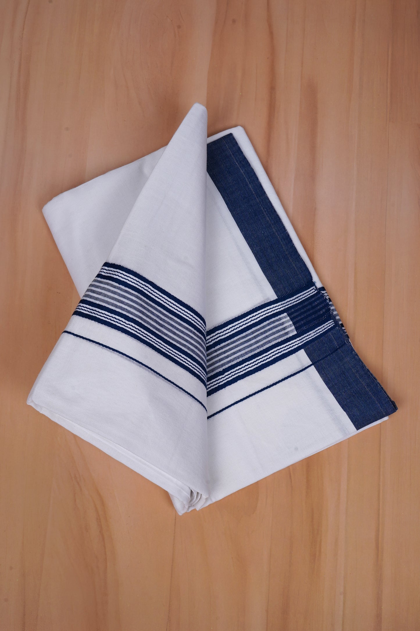 FCD-576 W/D DHOTI 3.80 MTR - Dark Blue