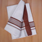 FCD-568 W/D DHOTI 3.80 MTR - Brown